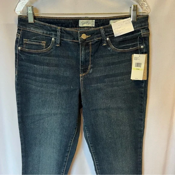 NWT Jessica Simpson Women's Jeans. Skinny Fit Dark Wash - Picture 3 of 12